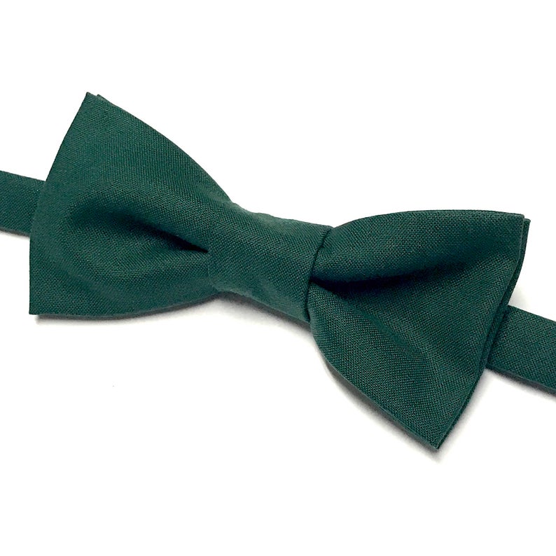 Forest Green Bow tie 