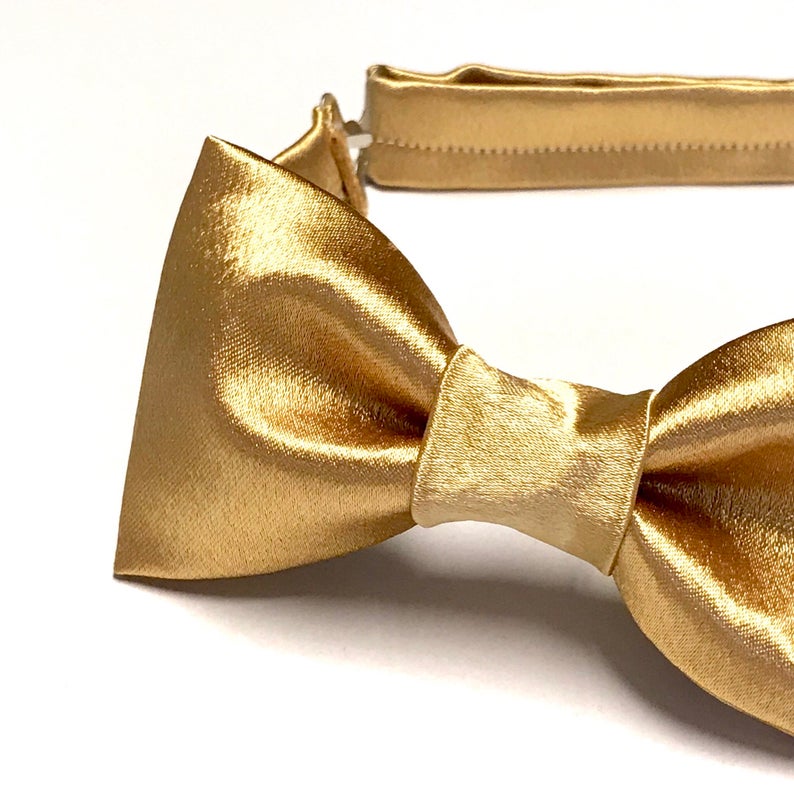 Gold Bow tie