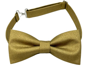 Gold Cotton Bow tie