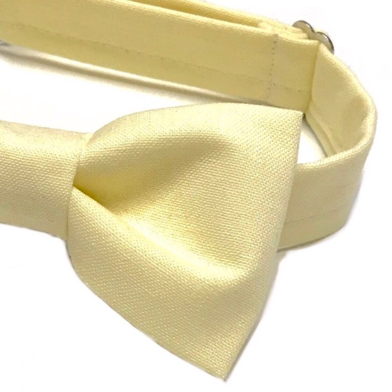 Yellow Bow tie 